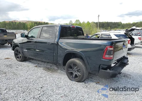 2019 Ram 1500 Laramie from USA, damaged, VIN 1C6RREJTXKN576615